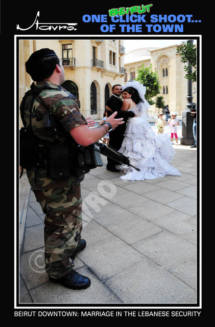 Beirut Downtown: Marriage in the lebanese security