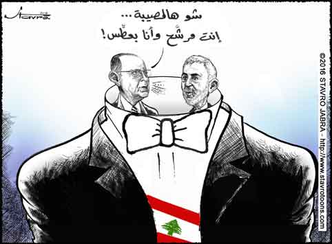 stavro-La candidature de Michel Aoun et de Sleiman Frangieh � la t�te de l'Etat !!!