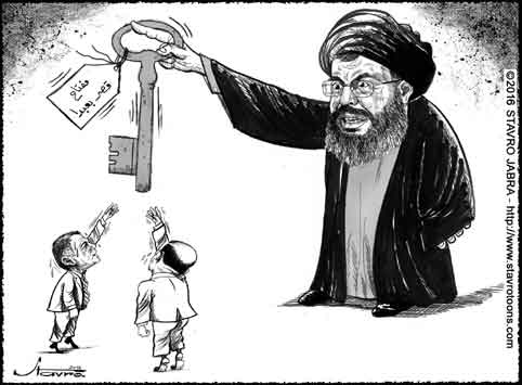 stavro-La position de Hezbollah sur les candidatures de Frangieh et Aoun � la pr�sidence.