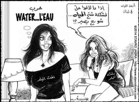 stavro-La crise de l'eau au Liban.
