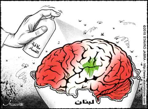 stavro-LA CORRUPTION - Le cerveau du Liban