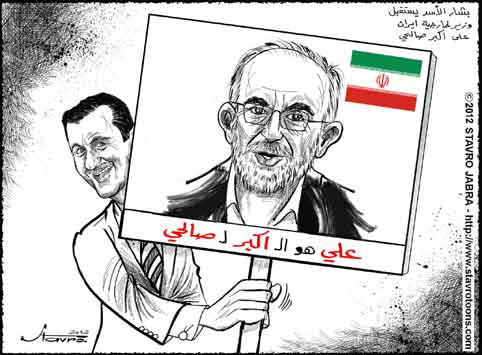 stavro-Le chef de la diplomatie iranienne Ali Akbar Salehi a affirm hier son soutien  Bachar el-Assad
