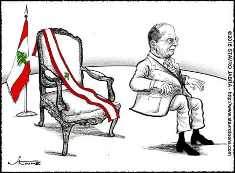 stavro-Dans la s�rie d'entretiens ,le chef du CPL, Michel Aoun attend toujours la d�cision de son �lection