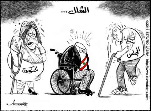 stavro-La paralysie de l'Etat libanais.