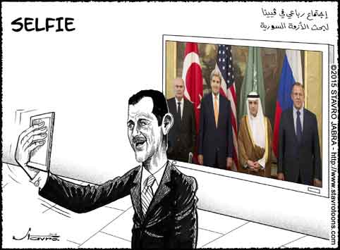 stavro-Une r�union in�dite entre Washington, Moscou, Riyad et Ankara � Vienne pour chercher une sortie de crise en Syrie.