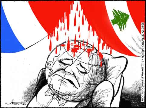 stavro-L'acte terroriste le plus meurtrier au Liban et en France.