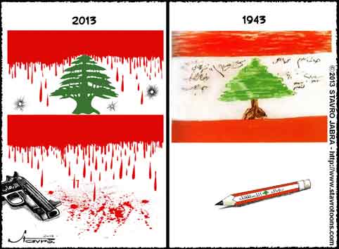 stavro-Al'occasion du 70e anniversaire de l'ind�pendance du Liban