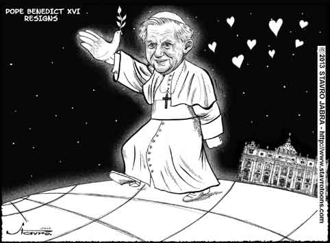 stavro-Pope Benedict XVI resigns
