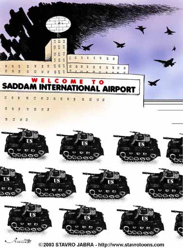 stavro 040403 s - U.S. assaults Baghdad airport.jpg