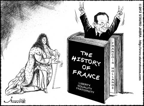 Francois Hollande new french president