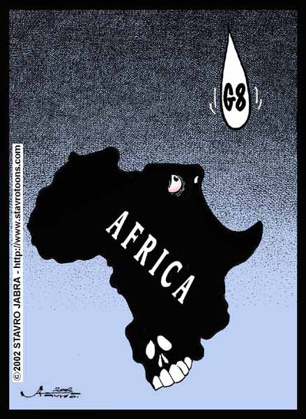 stavro 062802 s - G8 Africa aid plan criticised.jpg