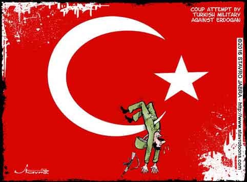 stavro-Coup attempt by Turkish military against Erdogan.