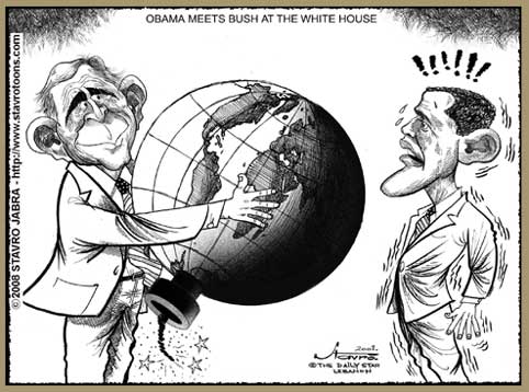 stavro 111108 s - Obama meets Bush at the White House.jpg