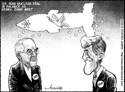 stavro-US, Iran nuclear deal in balance as Kerry, Zarif meet