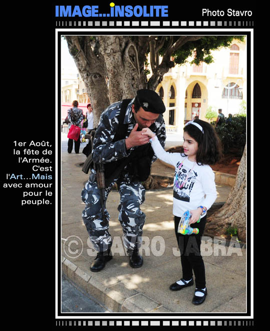 photo stavro - 1er Aout: La fte de l'Arme libanaise