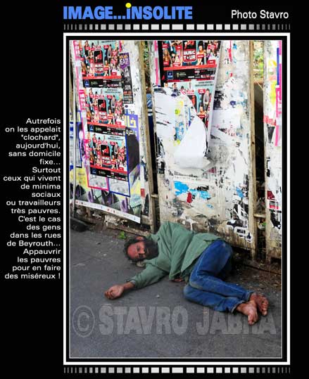 photo stavro - Le cas des gens pauvres dans les rues de Beyrouth